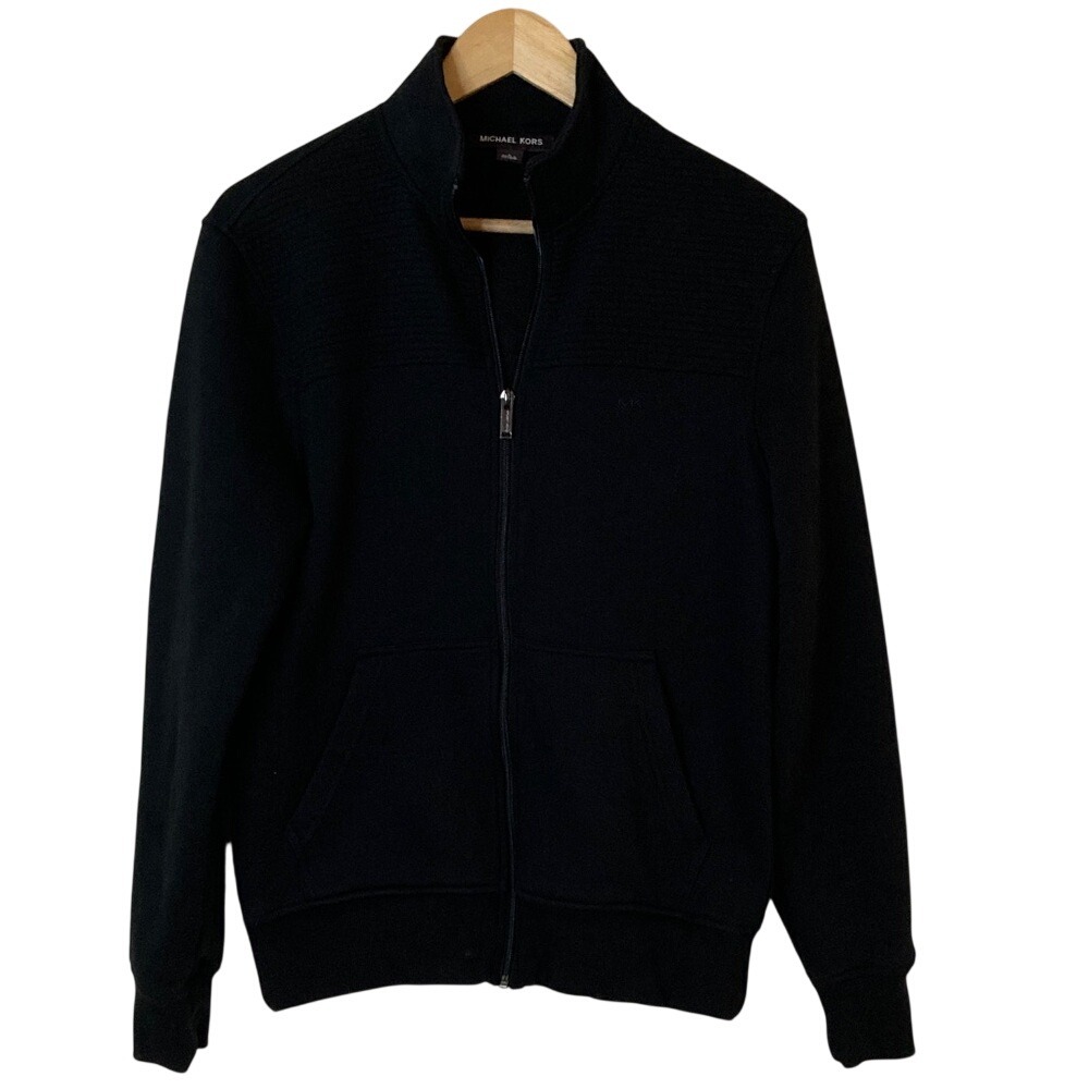 Michael Kors Womens Full Zip Sweatshirt Size Small Casual Athleisure Jacket‎